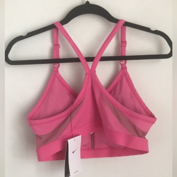 NWT Nike Indy Bra in Pinksicle/White Logo - Picture 3 of 9